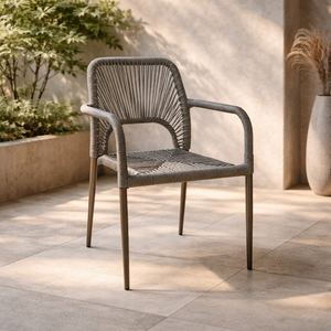 Silla de Exterior Tizon - Gris - SPAACIO Design Central