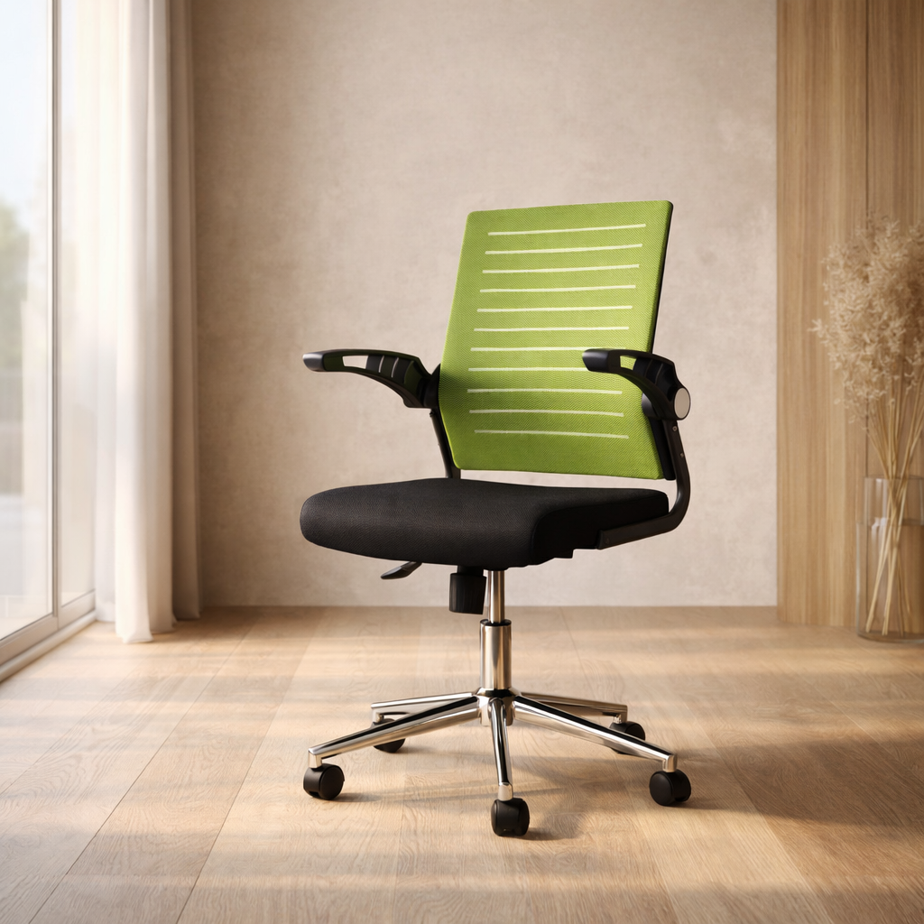Silla de Oficina Ergonómica Mantis - Verde