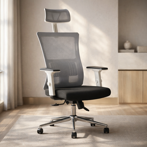 Silla de Oficina Ergonómica Steller - Gris