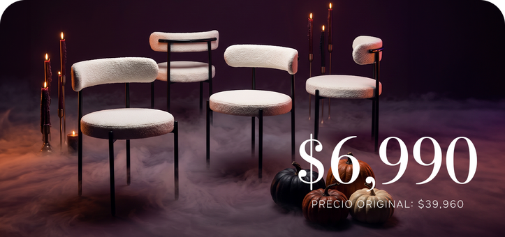 Set de 4 Sillas Vera - SPAACIO Design Central