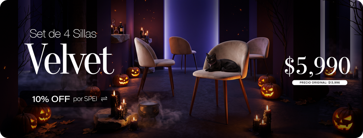 Sillas Velvet - SPAACIO Design Central