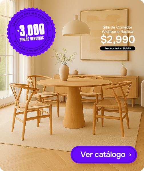 Sillas Wishbone - SPAACIO Design Central