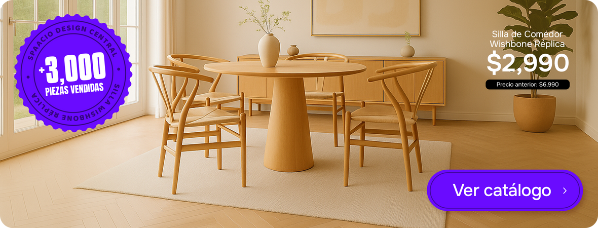 Sillas Wishbone - SPAACIO Design Central