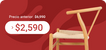 Sillas Wishbone - SPAACIO Design Central