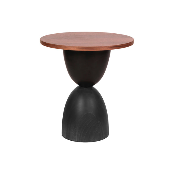 Mesa Auxiliar de Madera Alana - Negro