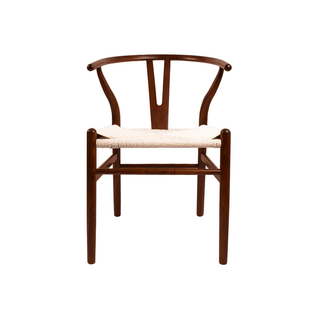 OUTLET: Silla de Comedor Wishbone Réplica - Nogal