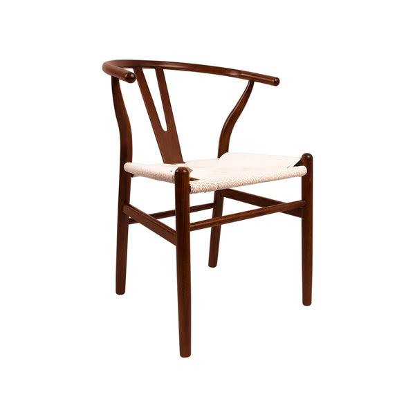 Silla de Comedor Wishbone Réplica - Nogal