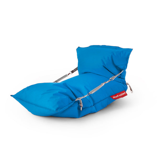 Puff Lounge Dagmar estilo Camastro Azul