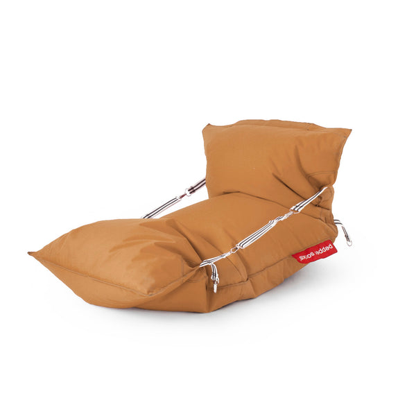 Puff Lounge Dagmar estilo Camastro Ocre