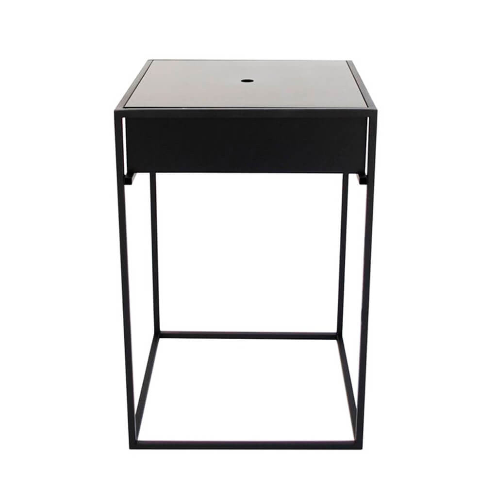Mesa Lateral GAP - Negro-Spaacio-Tienda-Diseño-Mexicano-envío-gratis-mexico