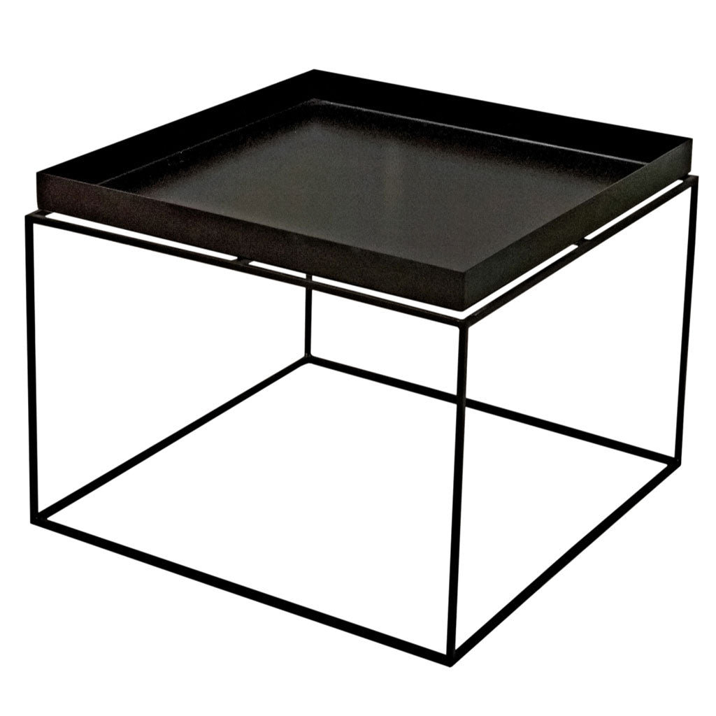 Mesa Lateral de Exterior Grijalva Metal - Negro-Spaacio-Tienda-Diseño-Mexicano-envío-gratis-mexico