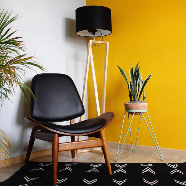 Sillón Lounge Estilo Wegner