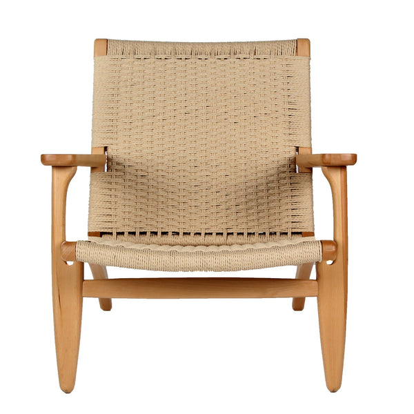 Silla Lounge CH25 Réplica - Natural