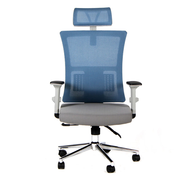 Silla de Oficina Ergonómica Steller - Azul-Spaacio-Tienda-Diseño-Mexicano-envío-gratis-mexico