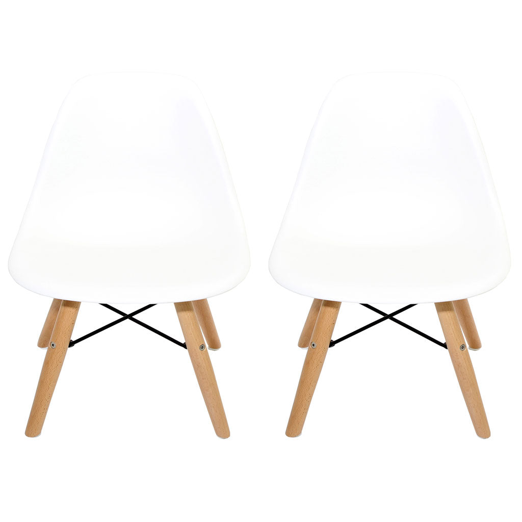 Set de 2 Sillas Infantil Eames Réplica- Naranja-Spaacio-Tienda-Diseño-Mexicano-envío-gratis-mexico