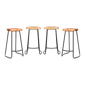 Set de 4 Bancos Atenas de Madera