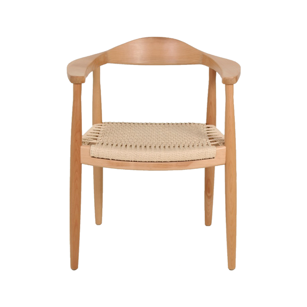 Silla Estilo The Chair - Natural Tejido Natural - SPAACIO Design Central