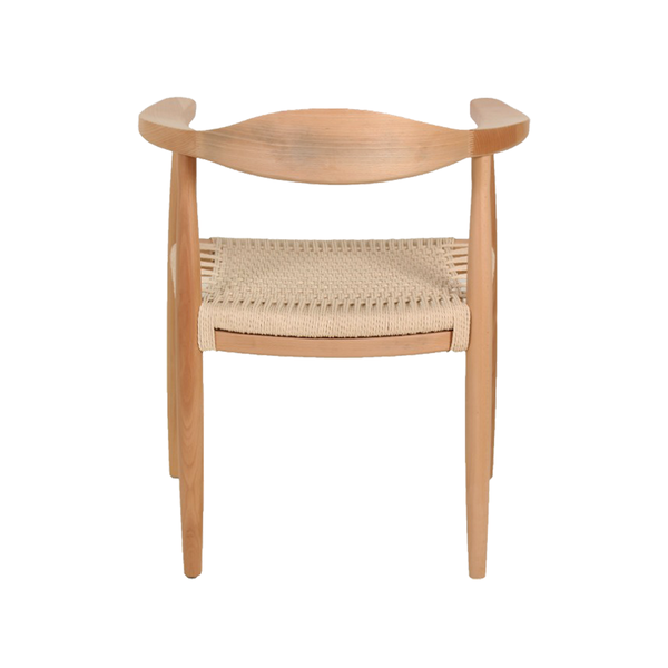 Silla Estilo The Chair - Natural Tejido Natural - SPAACIO Design Central