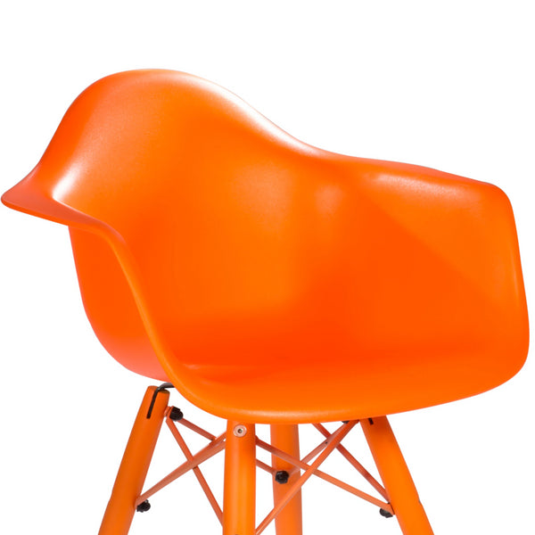 Silla Eames Armchair Infantil Réplica -  Naranja-Spaacio-Tienda-Diseño-Mexicano-envío-gratis-mexico