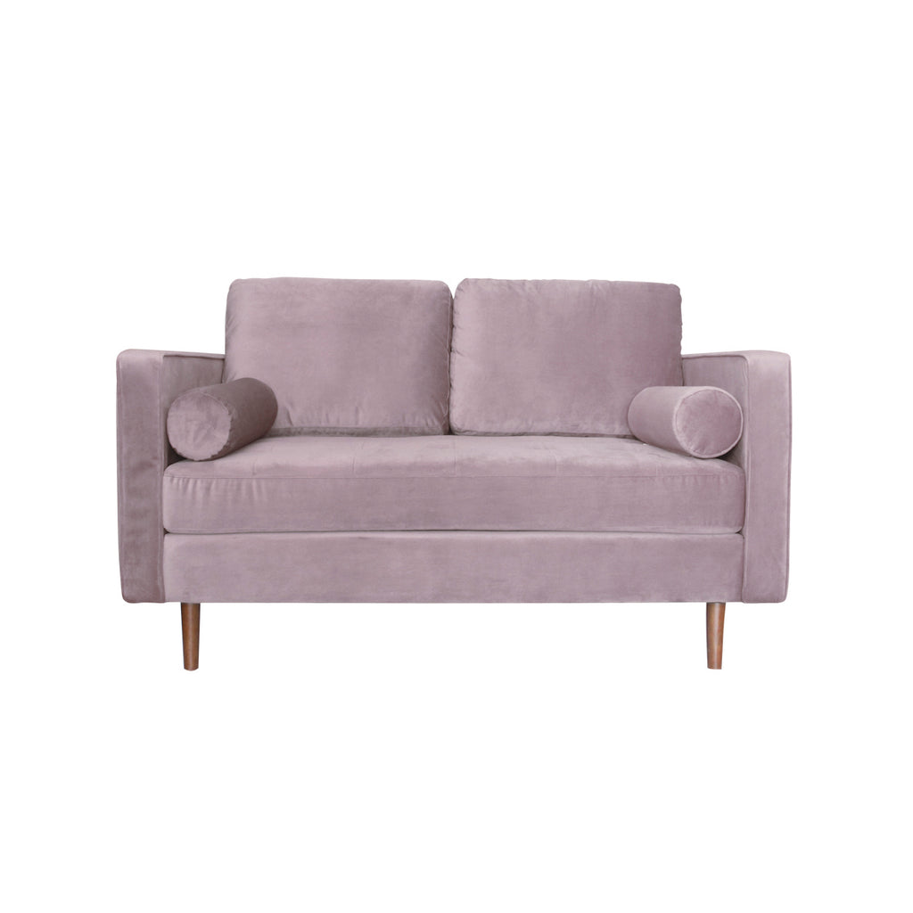 Loveseat Ortega Terciopelo - Gris