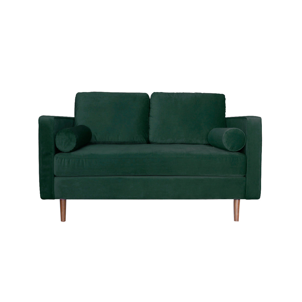 Loveseat Ortega Terciopelo - Gris