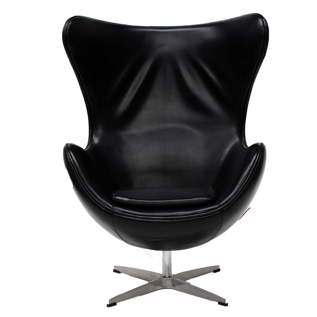 Sillón Egg Piel - Negro-Spaacio-Tienda-Diseño-Mexicano-envío-gratis-mexico