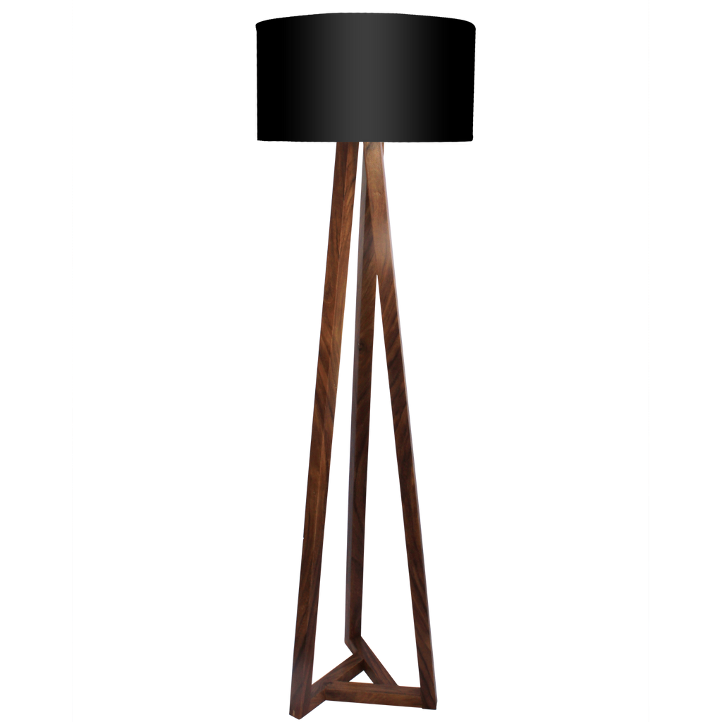 Lámpara de Piso de Parota Peñitas