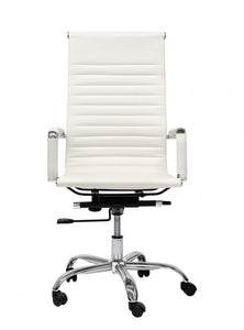 Silla Eames Aluminio Oficina Sistema Eco - Espalda Alta-Spaacio-Tienda-Diseño-Mexicano-envío-gratis-mexico