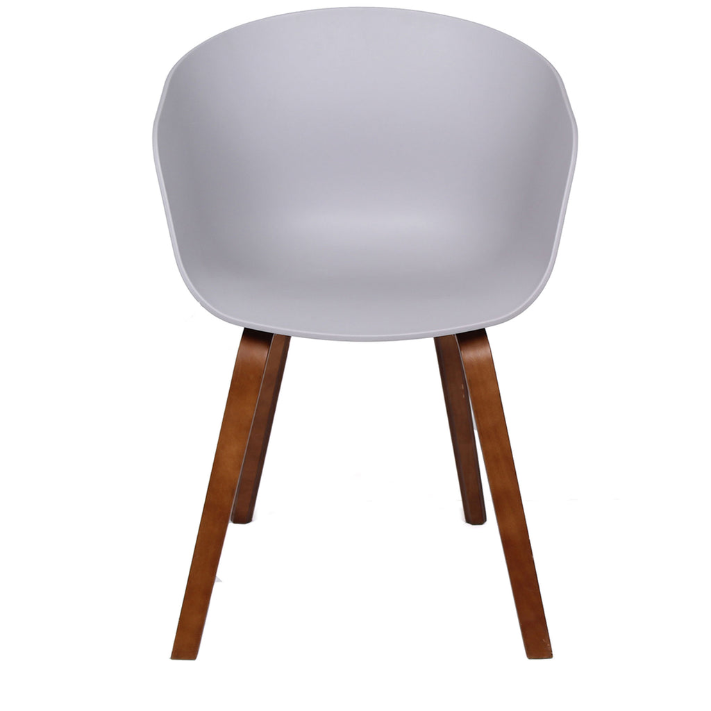 Silla About A Chair Réplica Patas color Nogal - Negro-Spaacio-Tienda-Diseño-Mexicano-envío-gratis-mexico